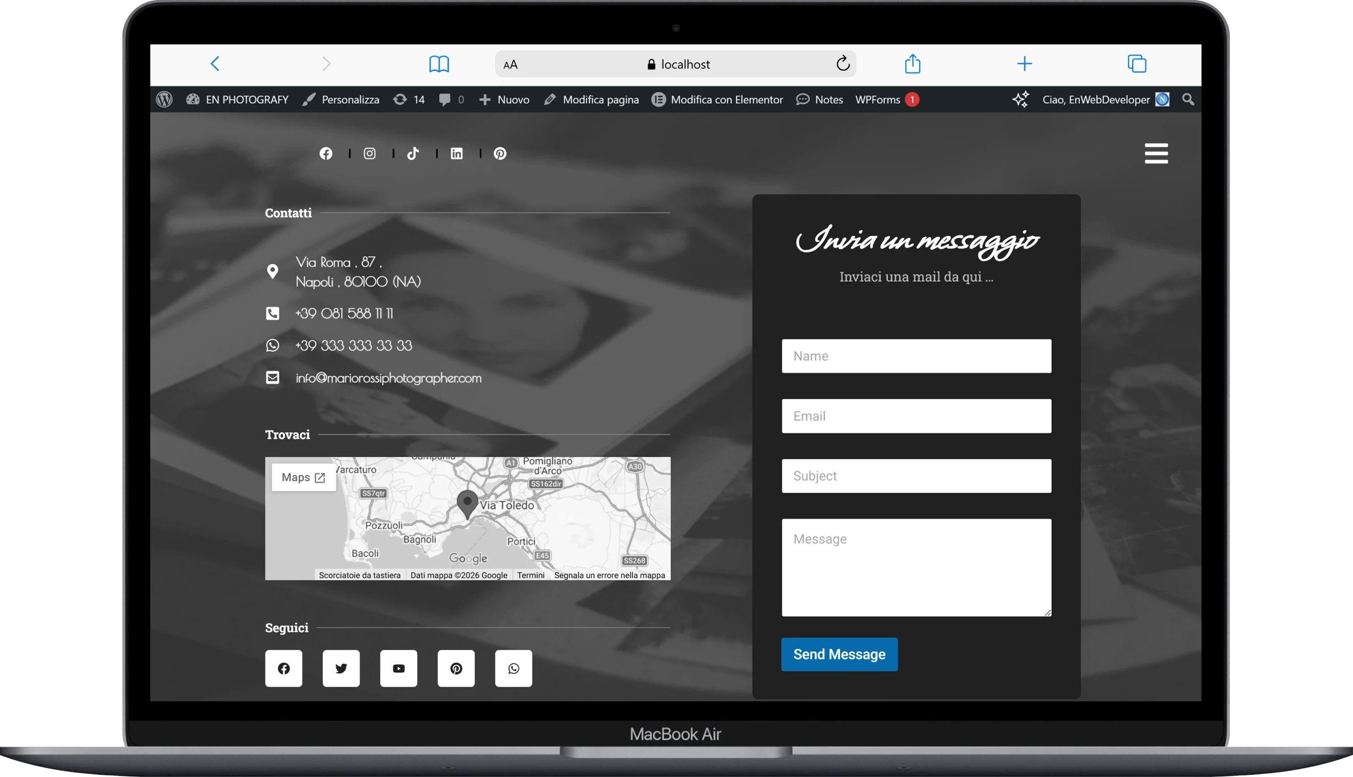 Mario Rossi Photografy — screenshot 2