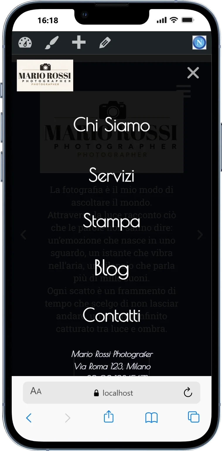 Mario Rossi Photografy — screenshot 7